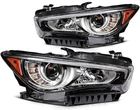 For Infiniti Q50 2014-2022 Black Housing Headlamp Headlights Assembly Pair New. Price: $352.99.