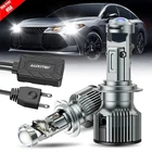 Auxito H7 50000LM Headlight Bulbs High Low Beam W/led Projector Lens Retrofit New. Price: $43.69.