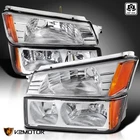 Fits 2002-2006 Chevy Avalanche 1500 2500 Body Cladding Headlights+bumper Lamps New. Price: $69.38.