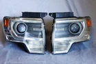 2013 2014 Ford F150 Left Right Xenon Hid Headlight Pair Oem Chrome -tested- Used. Price: $600.00.