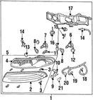 Genuine Gm Housing Assembly 16519429 New. Price: $87.63.