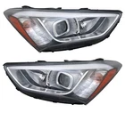 For Hyundai Santa Fe 2013-2016 Limited Gls Headlight Set Left &right W/led P/l New. Price: $786.09.