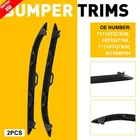 Bumper Trims For 2019-2022 Honda Pilot Front Left Right Textured Skid Garnish New. Price: $28.10.