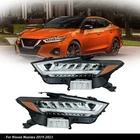 Rh&lh Headlights Assembly Projector For Nissan Maxima 2019-2021 Chrome Led Clear New. Price: $746.22.