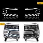 Vland Led Reflector Headlights For 2016-18 Chevy Silverado 1500 W/sequential New. Price: $494.99.