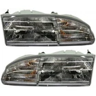 Ford Thunderbird Headlight Assembly 1994 1995 Passenger And Driver Side Pair New. Price: $124.82.