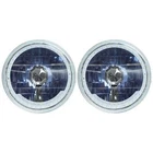 Redline 7" Round White Diamond Headlamps W/single Color Halo & Turn Signals - Bl New. Price: $361.99.