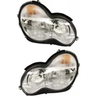 For 2003-2004 Mercedes-benz C240 Headlight Driver And Passenger Side Pair Dot New. Price: $393.09.