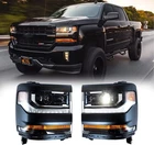 For 2016-2018 Chevy Silverado 1500 Led Drl Projector Headlights Hid/xenon Lamps New. Price: $294.99.