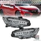 For Honda Civic 2016-2021 Full Led Built-in Headlight Assy Clear Lens Left+right New. Price: $204.75.
