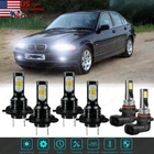 For Bmw 323I 1999-2000 6X Led Headlights Bulbs High Low Beam + Fog Kit New. Price: $39.99.