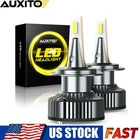 Auxito H7 Led Headlight Bulbs Kit High Low Beam 80000LM Super Bright 6500K White New. Price: $41.79.