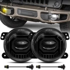 VI9000 4 Inch Led Fog Lights Round & Jk White+amber, Black New. Price: $67.35.