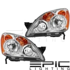 Headlights Headlamps For 2005-2006 Honda C-rv Pair Left And Right Set New. Price: $183.79.