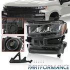 For 2019-2021 Chevrolet Silverado 1500 Full Led Headlight Driver Left Side Lh New. Price: $112.86.