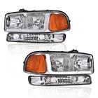 PIT66 Led Drl Bar Headlights, Compatible With 1999-2007 Gmc Sierra 1500 2500H... New. Price: $179.43.