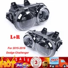 Hid Headlights Set Front Lh+rh For Dodge Challenger R/t Srt Sxt 2015-2019 Drl New. Price: $214.08.
