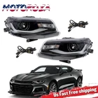 Upgrade Halogen Headlights W/ Sequential Signal Pair For 2016-2018 Chevy Malibu New. Price: $262.99.