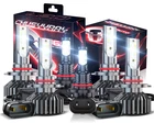 Led Headlight+fog Bulbs Kit For 2002-2005 Chevrolet Avalanche 1500 2500 New. Price: $29.99.