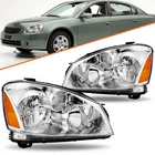 For 2005 2006 Nissan Altima Sedan 4-DOOR Halogen Chrome Headlights Assembly Set New. Price: $76.99.