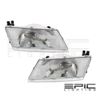 Headlights Headlamps For 1995-1998 Nissan Sentra 200SX Left Right Sides Pair New. Price: $71.48.