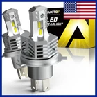 Auxito 10S H4 9003 Led Bulb Brighter Zes White 6000K Headlight New. Price: $36.09.