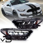 Pair Vland Led Headlights 2015-2017 Ford Mustang S550 Hid/xenon W/ Animation New. Price: $479.99.