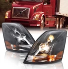 Volvo 04-18 Vn/vnl Truck Headlights Pair Left Right Side W/ All Bulbs New. Price: $272.10.
