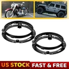 2PCS 7' Inch Round Led Headlight Mounting Bracket Rings For Jeep Wrangler Jk Tj New. Price: $35.14.