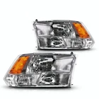 Pair For 2009-2018 Dodge Ram 1500 2500 3500 Headlights Chrome Front Lamps Lh+rh New. Price: $159.99.