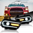 Vland Led Projector Headlight Sequential Drl For 2011-2014 Dodge Charger Pair New. Price: $314.00.