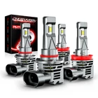 Pack Of 4 9005 H11 Led Headlight Bulbs Combo Ultra Bright 8000LM 6500K White New. Price: $99.98.