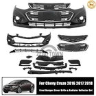 Front Bumper Cover Assembly Grille Kit For 2016 2017 2018 Chevy Cruze 13PCS New. Price: $235.00.