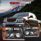 Headlights For 2004-2012 Chevy Colorado Headlamp Assembly Pair Replacement New. Price: $79.99.