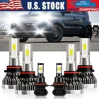 For Kia Soul 2022 Led Headlight High Low Beam Fog Combo Bulbs Kit 6000K New. Price: $35.99.