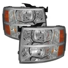 Spyder Xtune Oem Crystal Headlights Set Pair For 2007-2013 Chevy Silverado 1500 New. Price: $170.95.
