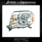 Fits 2005-11 Toyota Tacoma Headlights Headlamps Left Driver Only New. Price: $76.48.