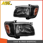 2PC Black Front Headlight Assemblies For Toyota Tacoma 2001 02-2004 2.4/2.7/3.4L New. Price: $699.00.