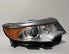 Passenger Rh Headlight Halogen Bright Background 2011-2014 Edge Tested Oem Used. Price: $85.00.