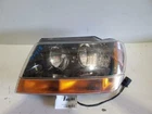 1999-2004, Jeep Chergrand, Driver Headlight Crystal Clear, 4.0L, PN:114-01526BL Used. Price: $92.40.