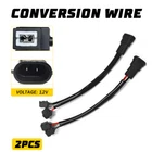 Conversion Wire H11 To Two Harness Head Light High Beam Adapter Socket Plug New. Price: $11.39.