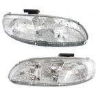 For 1995-2001 Chevy Lumina Pair Headlights Driver And Passenger Side-w/bulbs New. Price: $126.06.