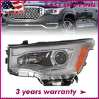 For 2017-2019 Gmc Acadia Driver Side Halogen Headlight (chrome , W/ Led Drl) Lh New. Price: $115.98.