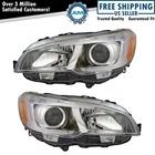 Trq Headlight Assembly Set Driver & Passenger Side Fits 2015-2021 Subaru Wrx New. Price: $283.69.