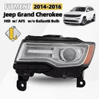 Left Driver Side Headlight For 2014-2016 Jeep Grand Cherokee Hid Projector New. Price: $219.99.