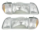 1987-1993 Mustang & Cobra 6 Piece Stock Headlight Kit Sae/dot Amber Side Marker New. Price: $159.95.
