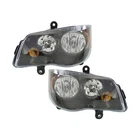 For Dodge Grand Caravan 2011-2020 Headlight Driver Passenger Side Pair New. Price: $334.16.