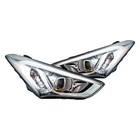For Hyundai Santa Fe Sport 13-16 Headlight Set Driver & Passenger Side New. Price: $1689.74.