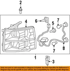 Chevrolet Gm Oem 07-13 Silverado 1500-HEADLIGHT 22853027 New. Price: $245.86.
