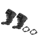 Motoforti Front Windshield Wiper Nozzles Ford Edge 28X16X34MM, Black New. Price: $12.02.
